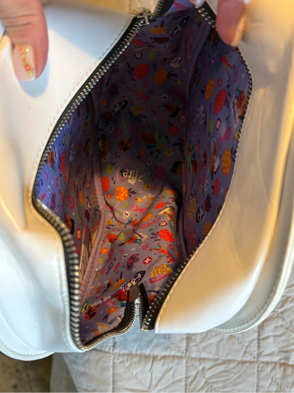 Disney Parks Loungefly Coco Dia De Los Muertos Sugar Skull Mini Backpack